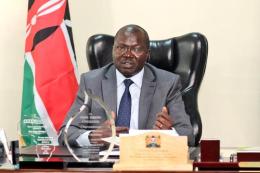 File image of CS Simon Chelugui.